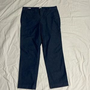 Gap Slim City Cropped Denim Trousers
